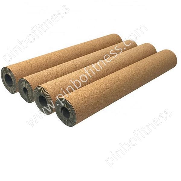 YP-M005 Cork Yoga Mat (Cork+Natural Rubber)