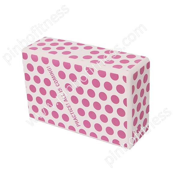 YP-A006 Pattern Printed EVA Yoga Block  