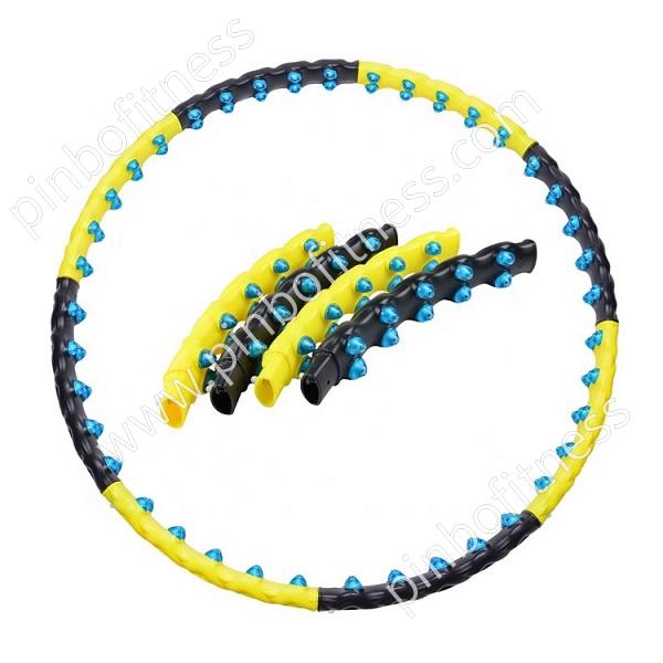 FA-C051  Detachable Plastic Hula Hoop with Massage Points