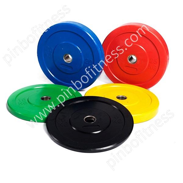 FW-P009 Black/Color Bumper Weight Plate