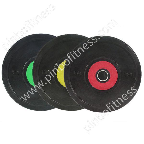 FW-P011 Black Bumper Plate w/ Color Stripe