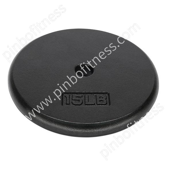 FW-P035 Black Cast Iron Weight Plate 