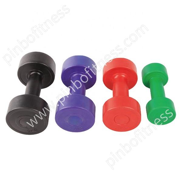 FW-D019 Plastic Cement-filled Round Dumbbell