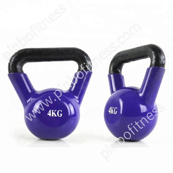 FW-K004G Vinyl Dipped Kettlebell (Gloss Surface)